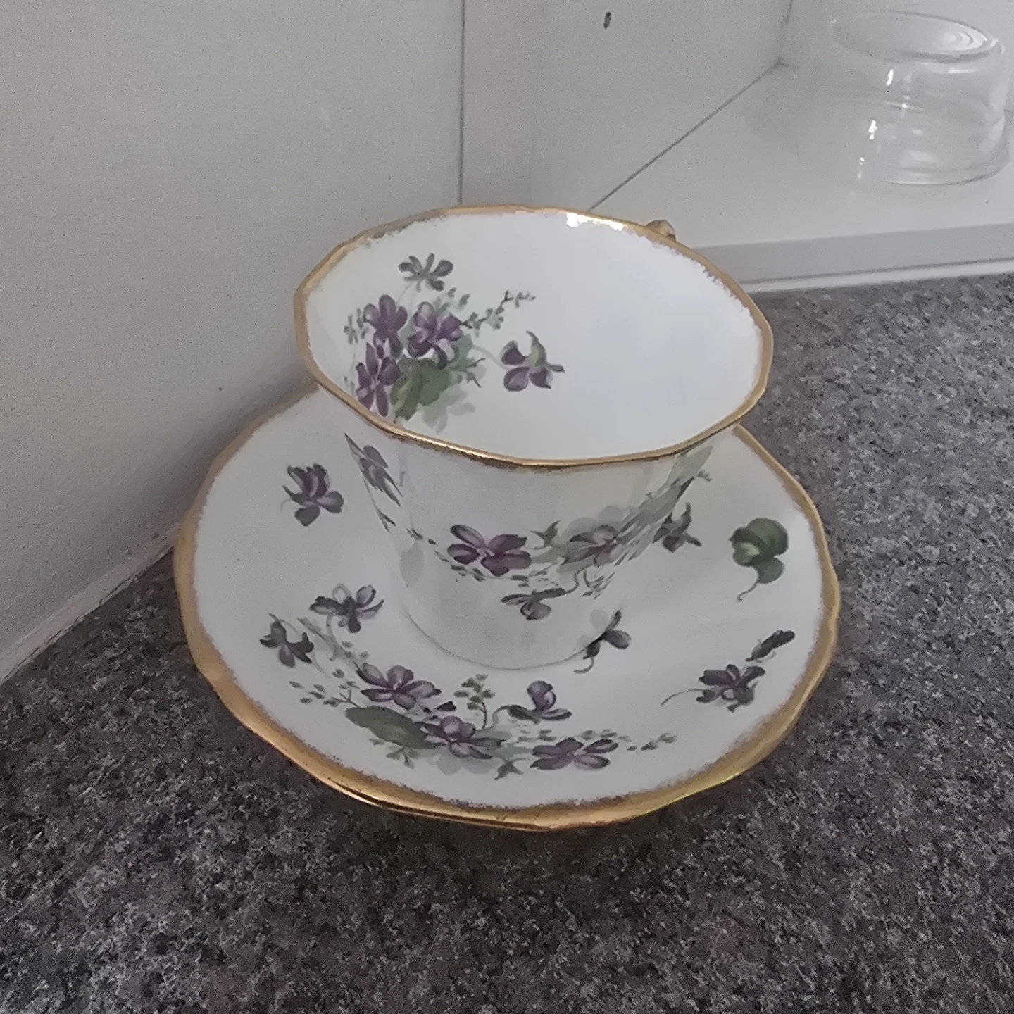 Floral Teacups and Saucers Set - photo 3