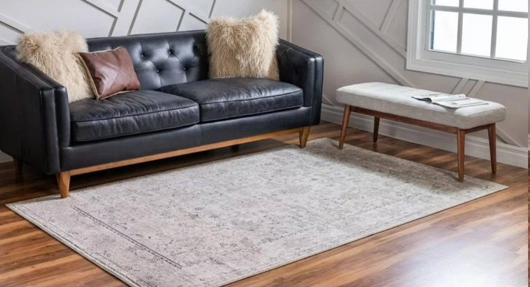 5x7 feet Area Rug - Light Gray - photo 2