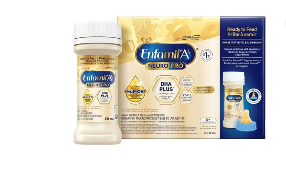 Enfamil A+ Neuro Pro Ready to Feed Infant Formula 6 x 59 mL