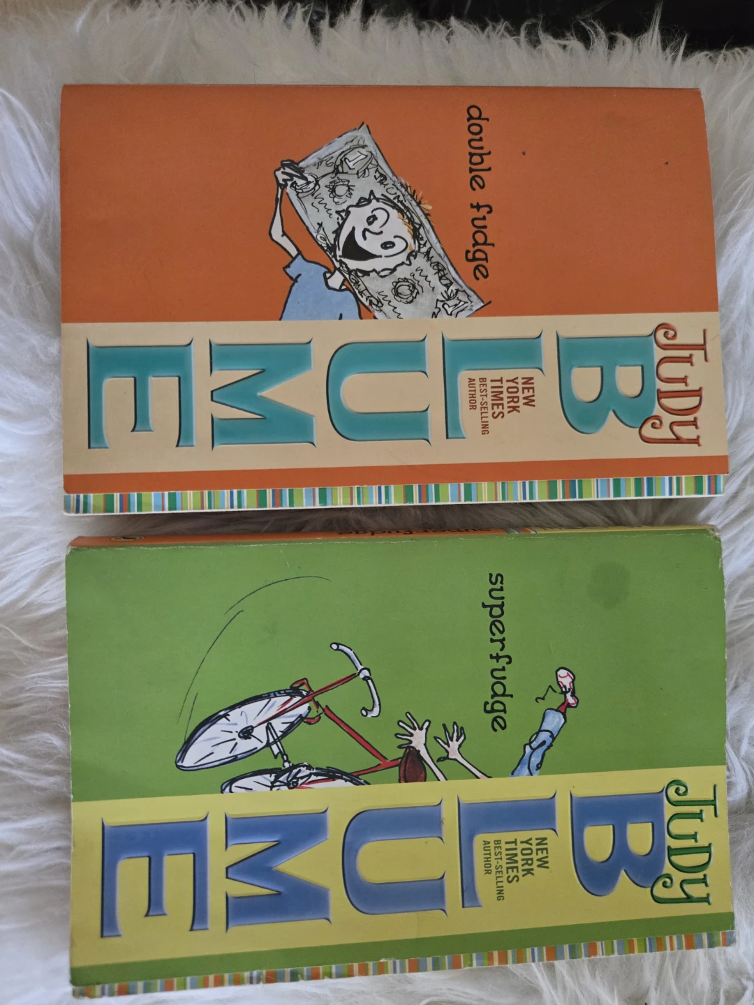 Judy Blume Fudge Books: Double Fudge and Superfudge