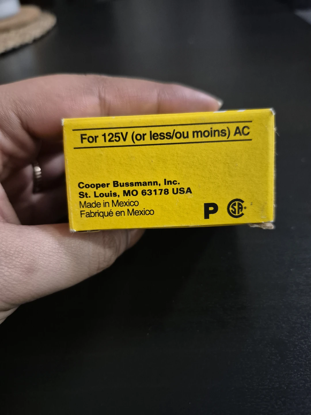 Bussmann P 15 Amp Type P Fuses (4 Count) - photo 5