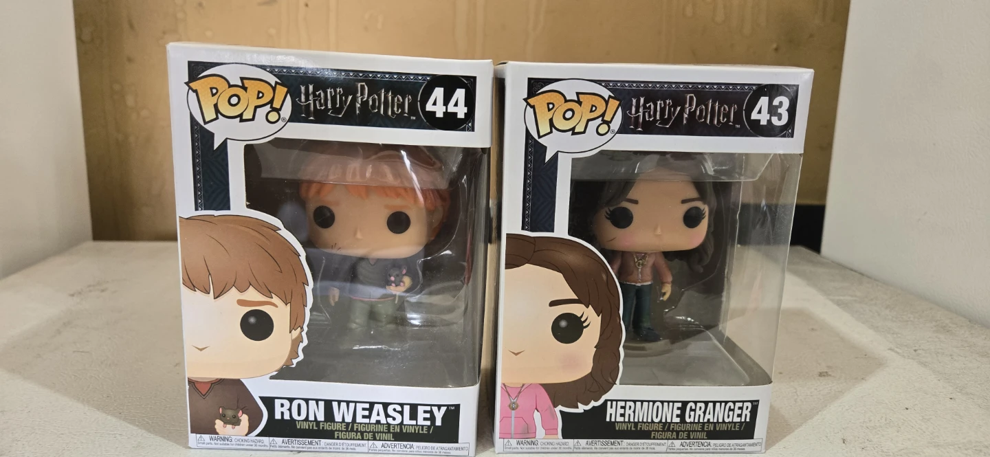 Funko Pop! Harry Potter Ron Weasley & Hermione Granger