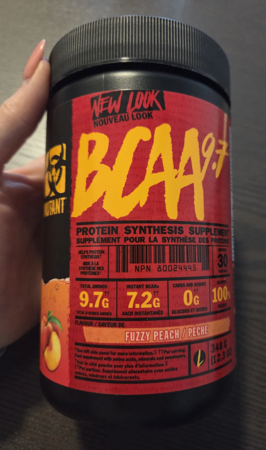 MUTANT BCAA 9.7 – Fuzzy Peach 🍑 Brand new, never opened.
