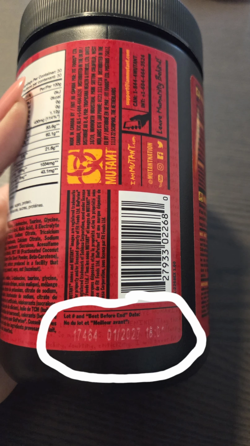 MUTANT BCAA 9.7 – Fuzzy Peach 🍑 Brand new, never opened. - photo 2