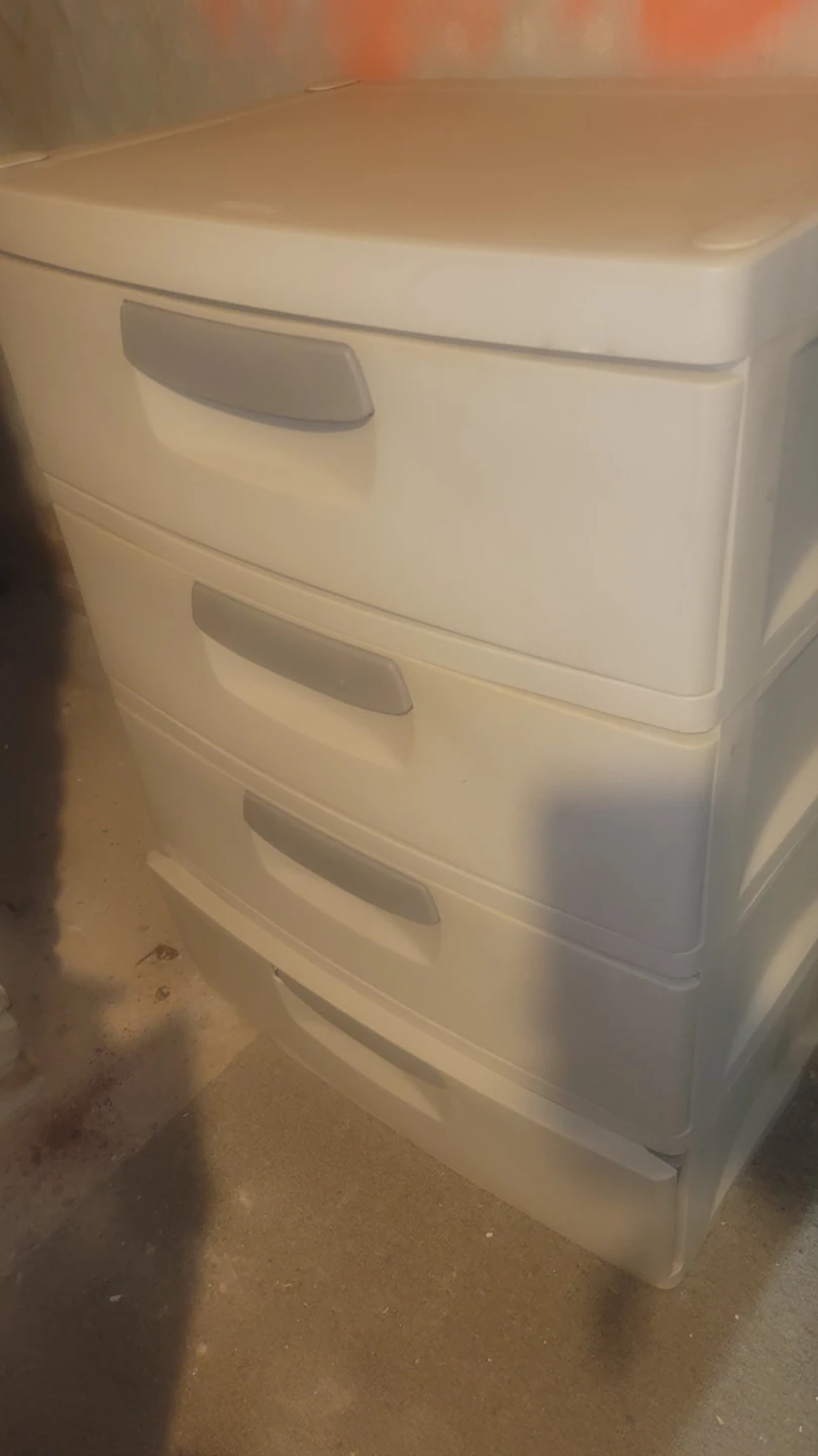 Plastic Drawer Storage Unit