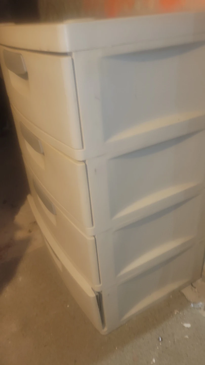 Plastic Drawer Storage Unit - photo 2