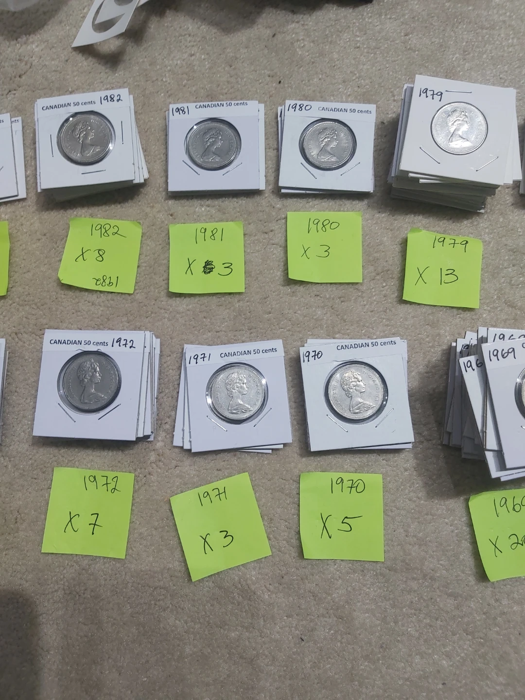 Collection of Canadian 50 Cent Coins - photo 5