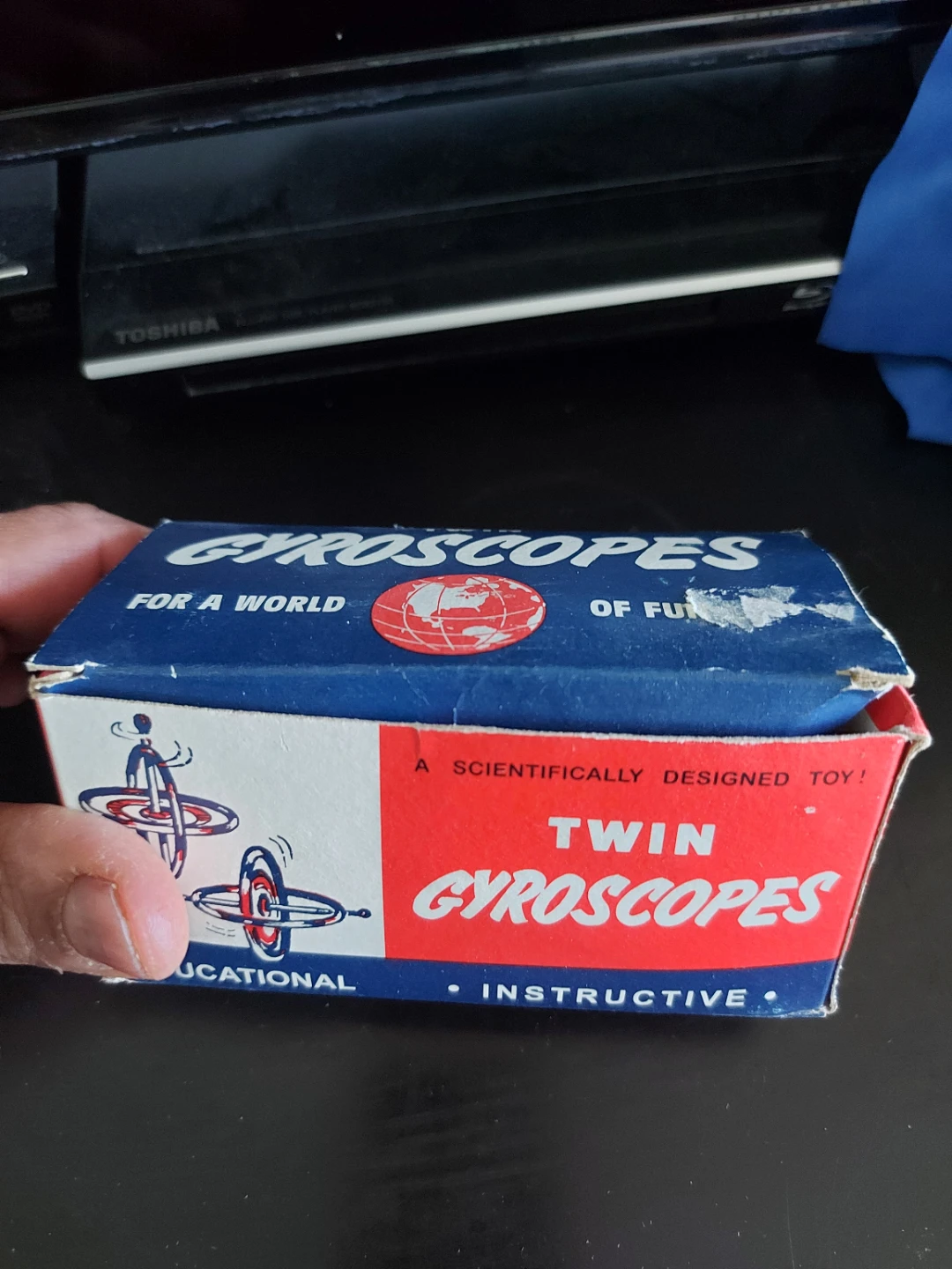 Tedco Twin Gyroscopes "Learn the Principle of Space Flight"