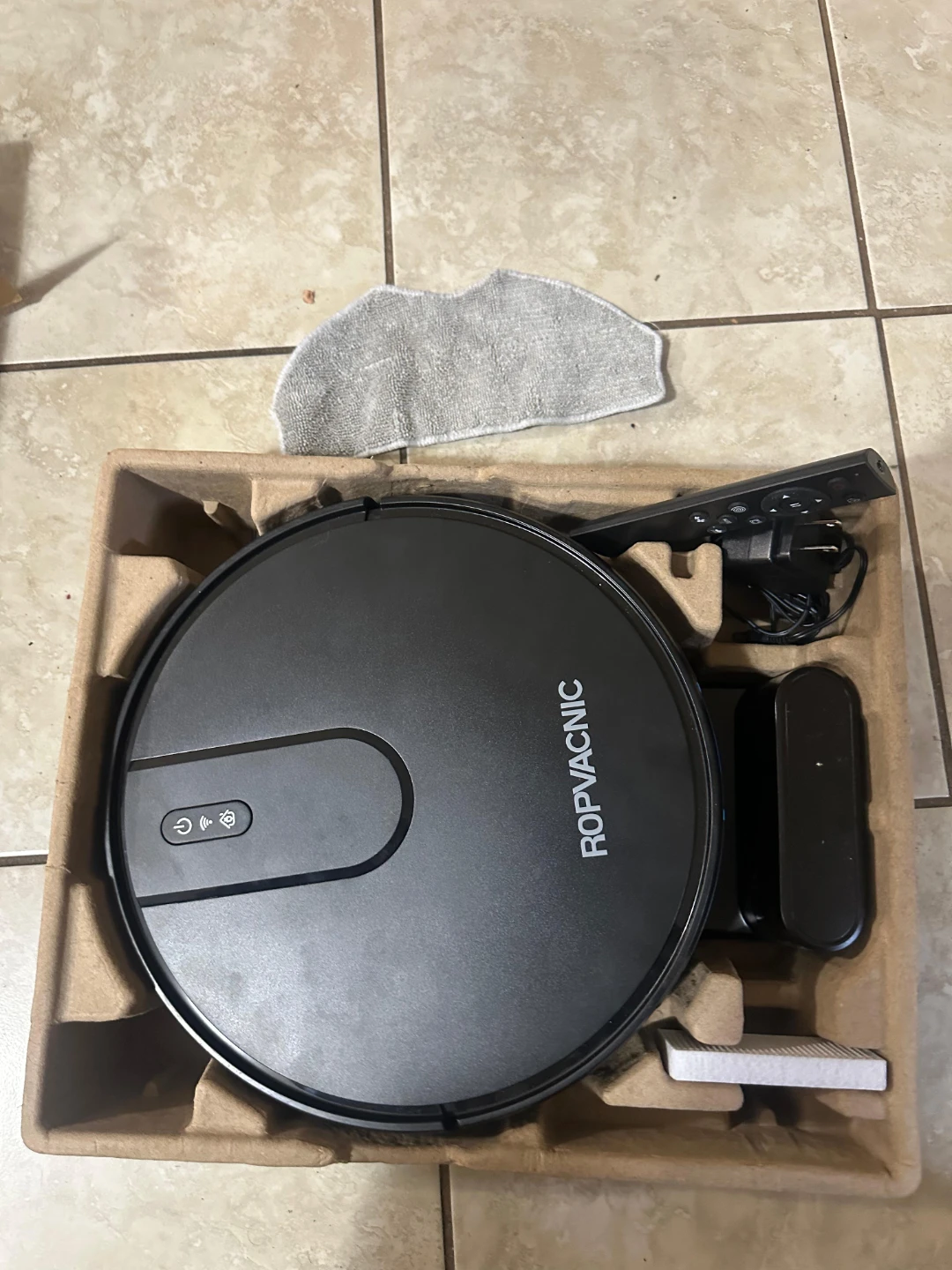 ROPVACNIC Robot Vacuum Cleaner with Remote - photo 3