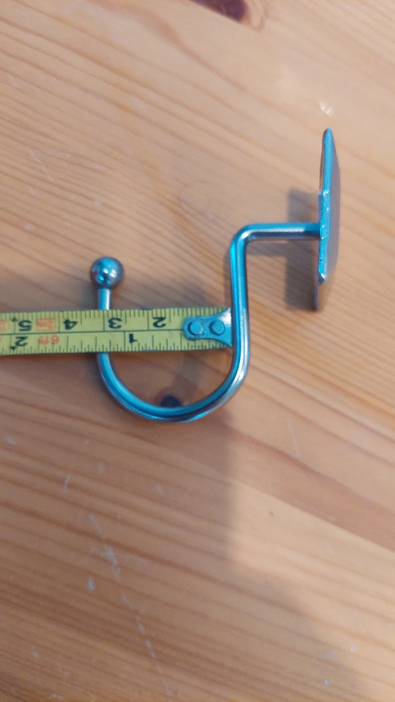 Polished Stainless Steel set of 12 curtain hooks. - photo 4