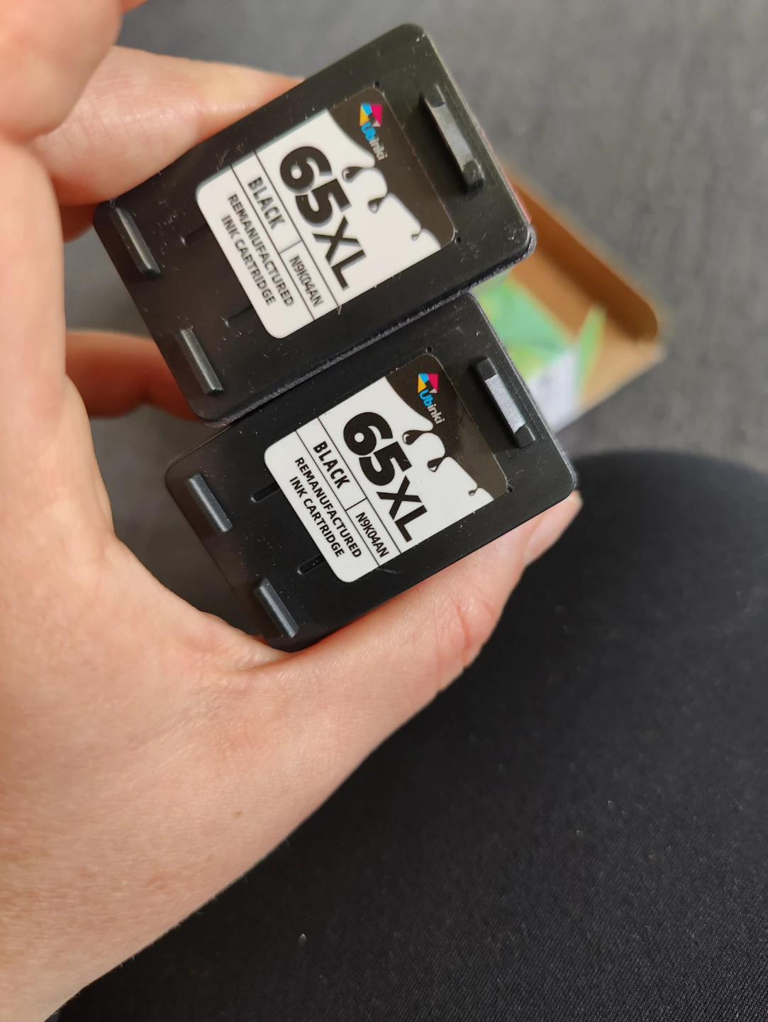 Ublinki 65XL Black Remanufactured Ink Cartridges (2-Pack) - photo 3
