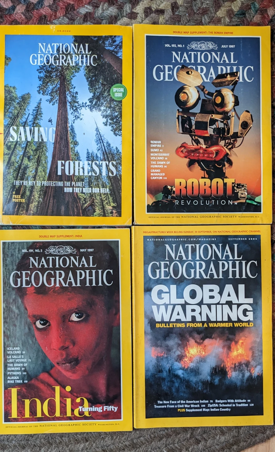 National Geographic Magazine Collection (14 Issues)