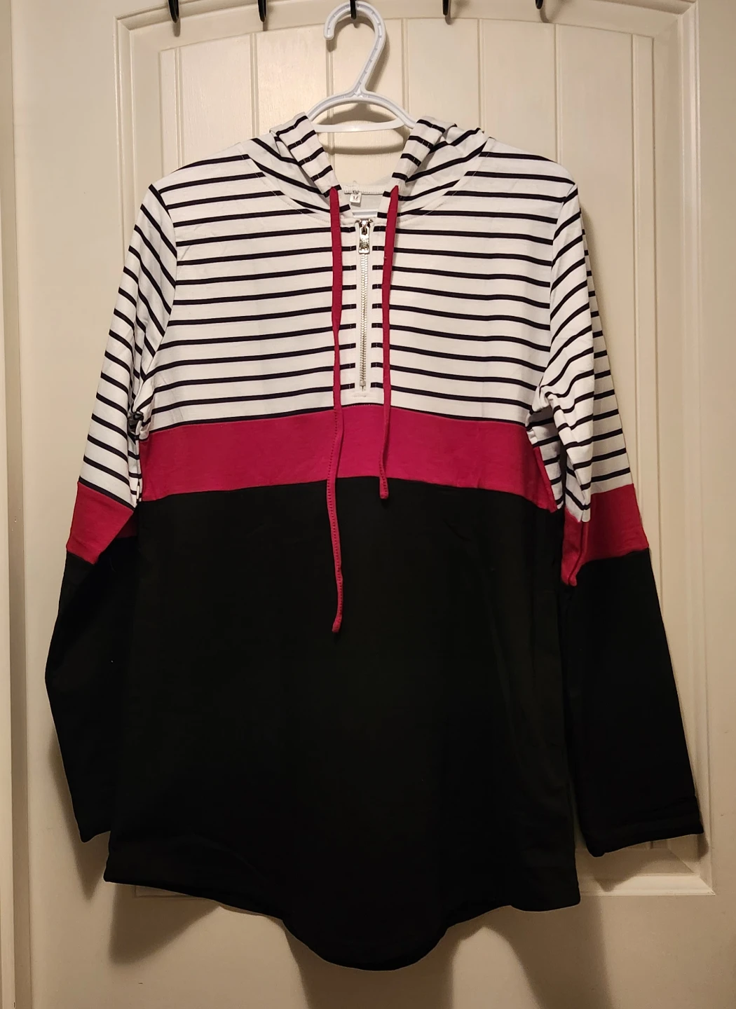Striped Hoodie M