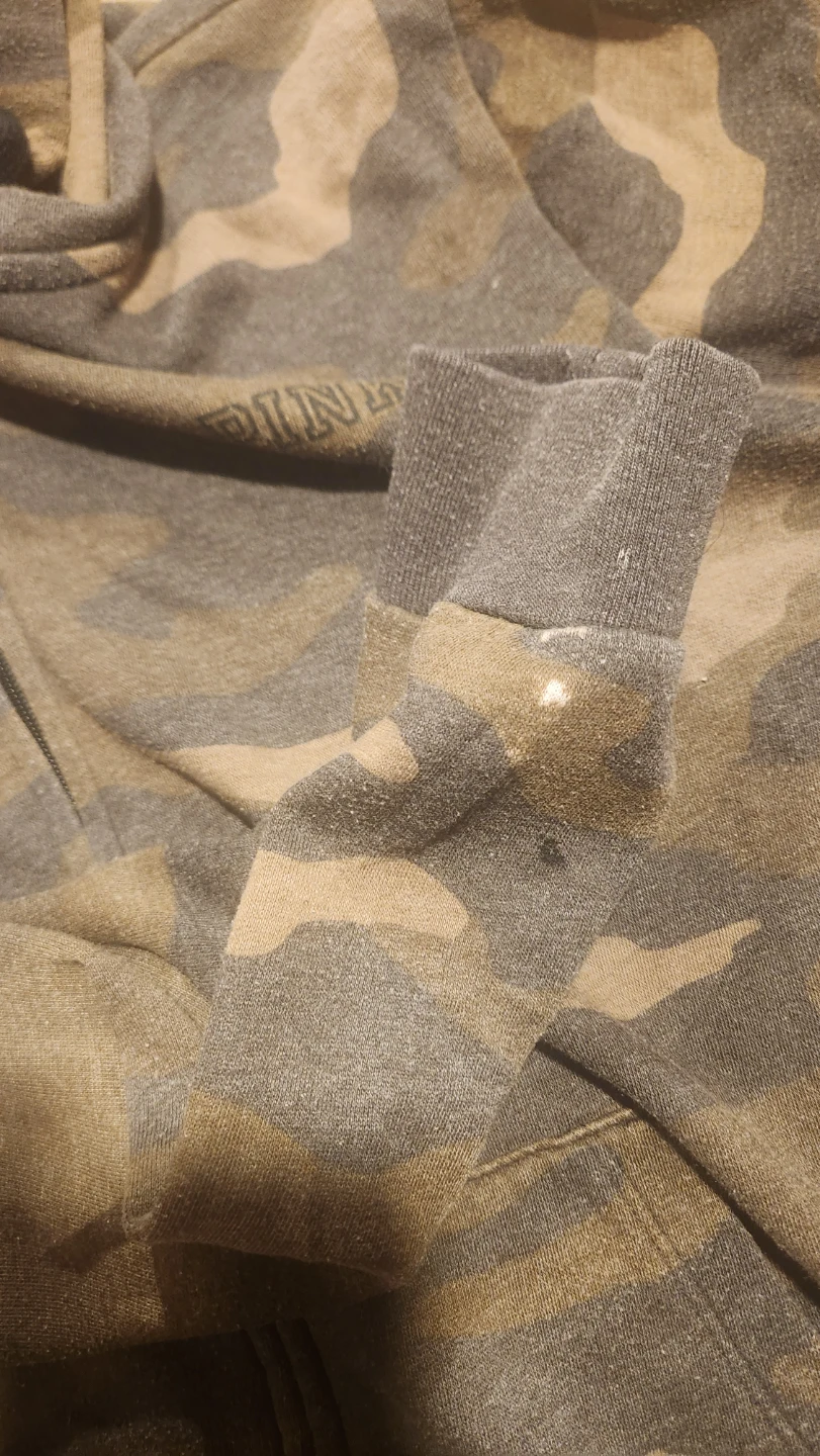 PINK Camouflage Zip-Up Hoodie - photo 2