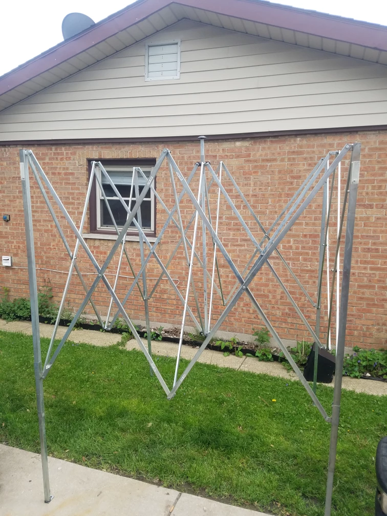 Pop-Up Canopy Tent Frame - Metal