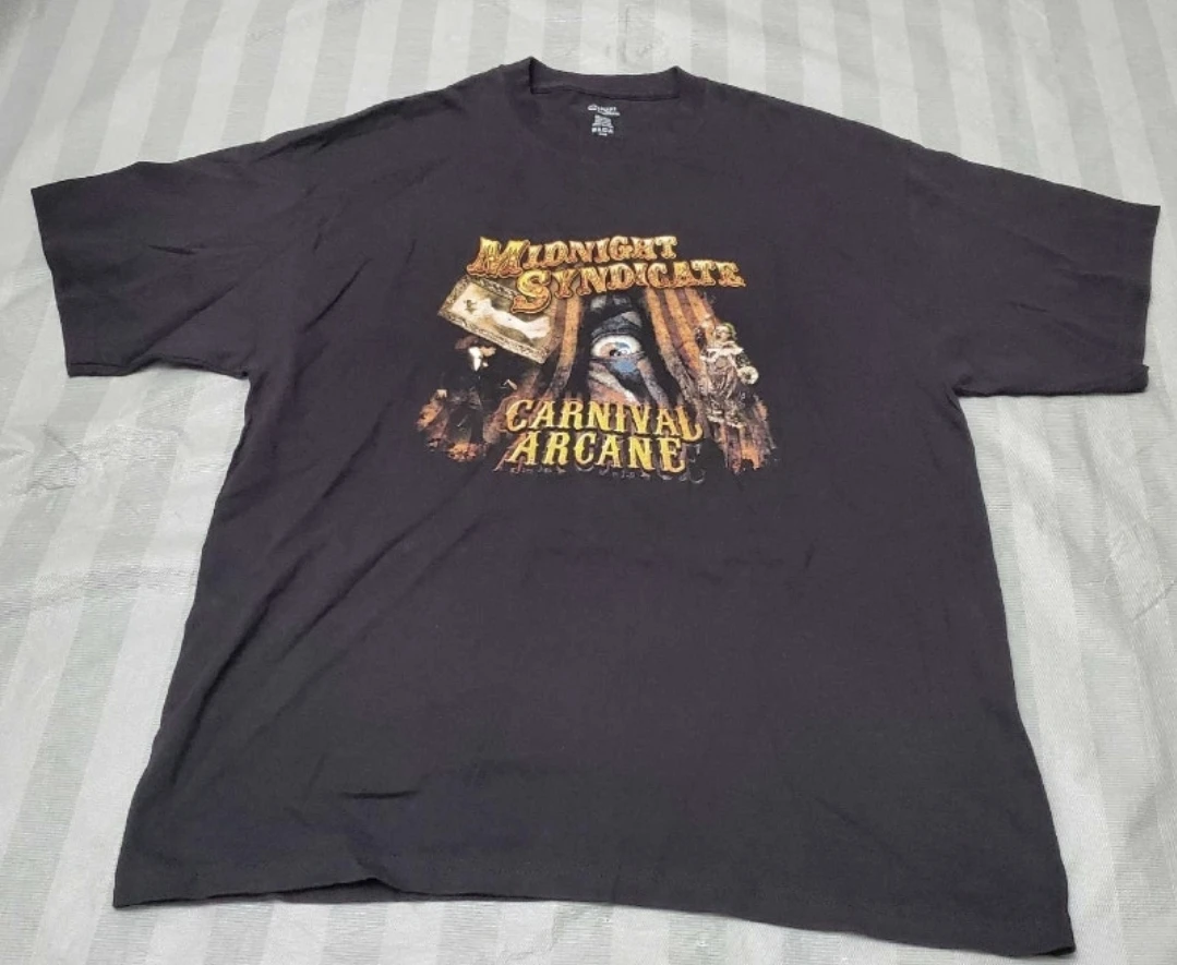 Midnight syndicate Carnival Arcane t shirt sz XL