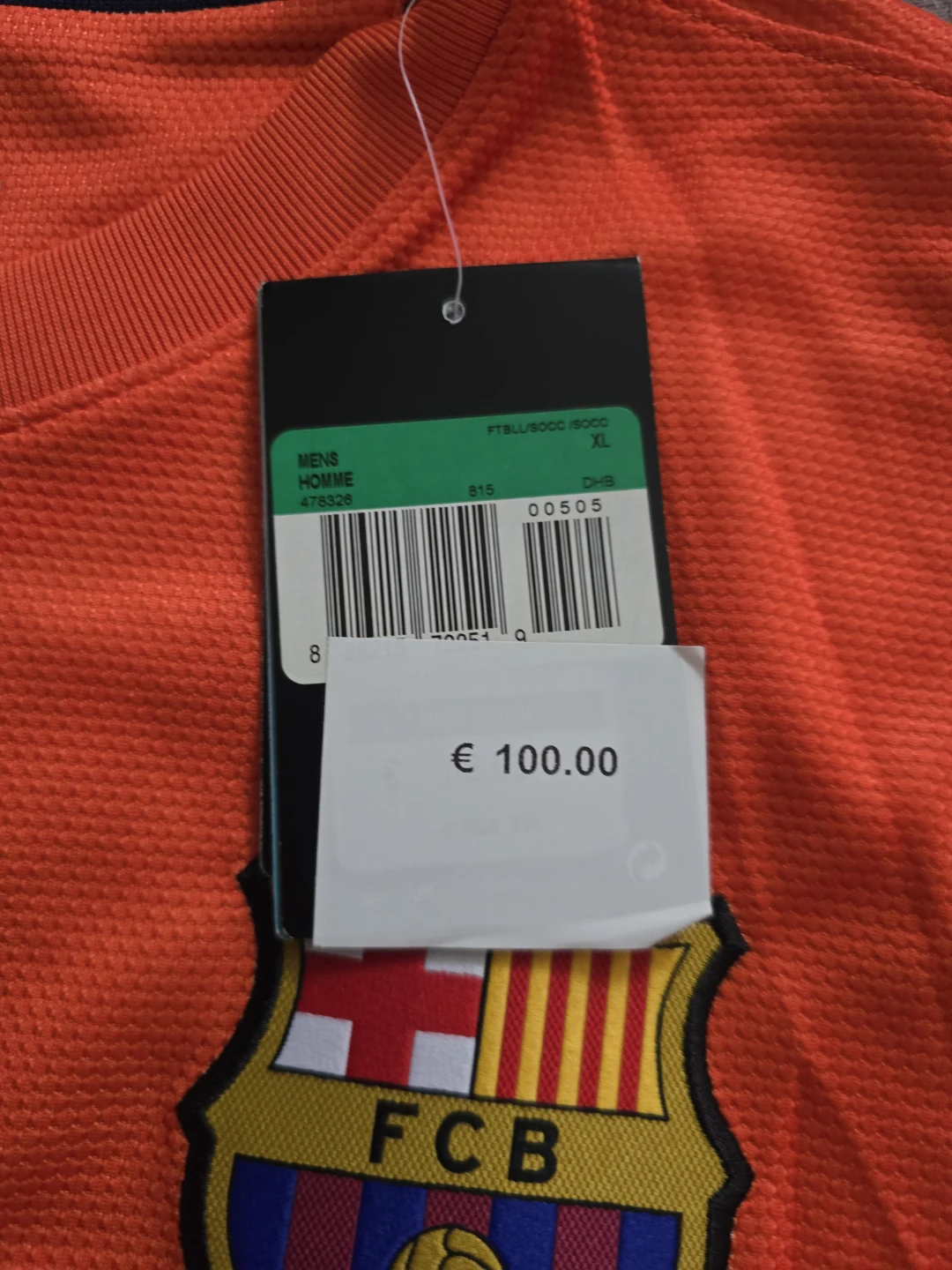 Nike FC Barcelona Messi 10 Dri-Fit Jersey XL - photo 3