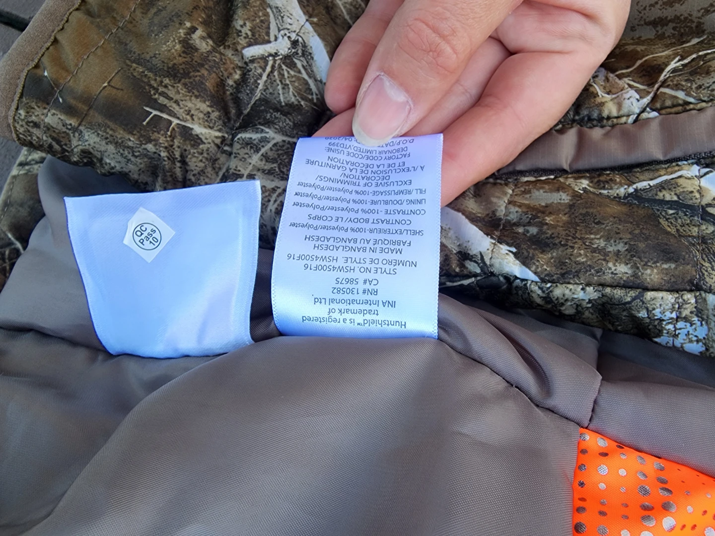 SHIELD Camouflage Hunting Jacket - S/P - photo 4
