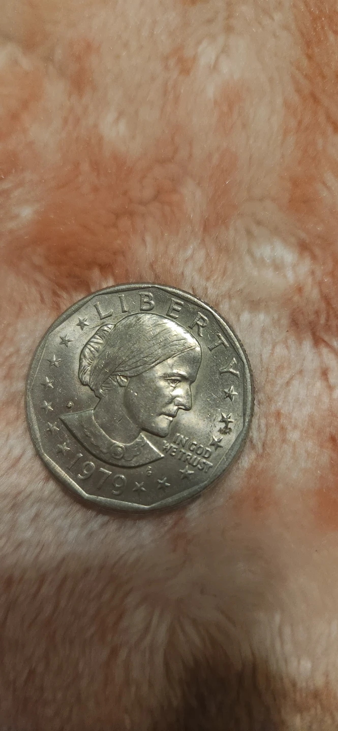 1979 Susan B. Anthony Dollar Coin - photo 2