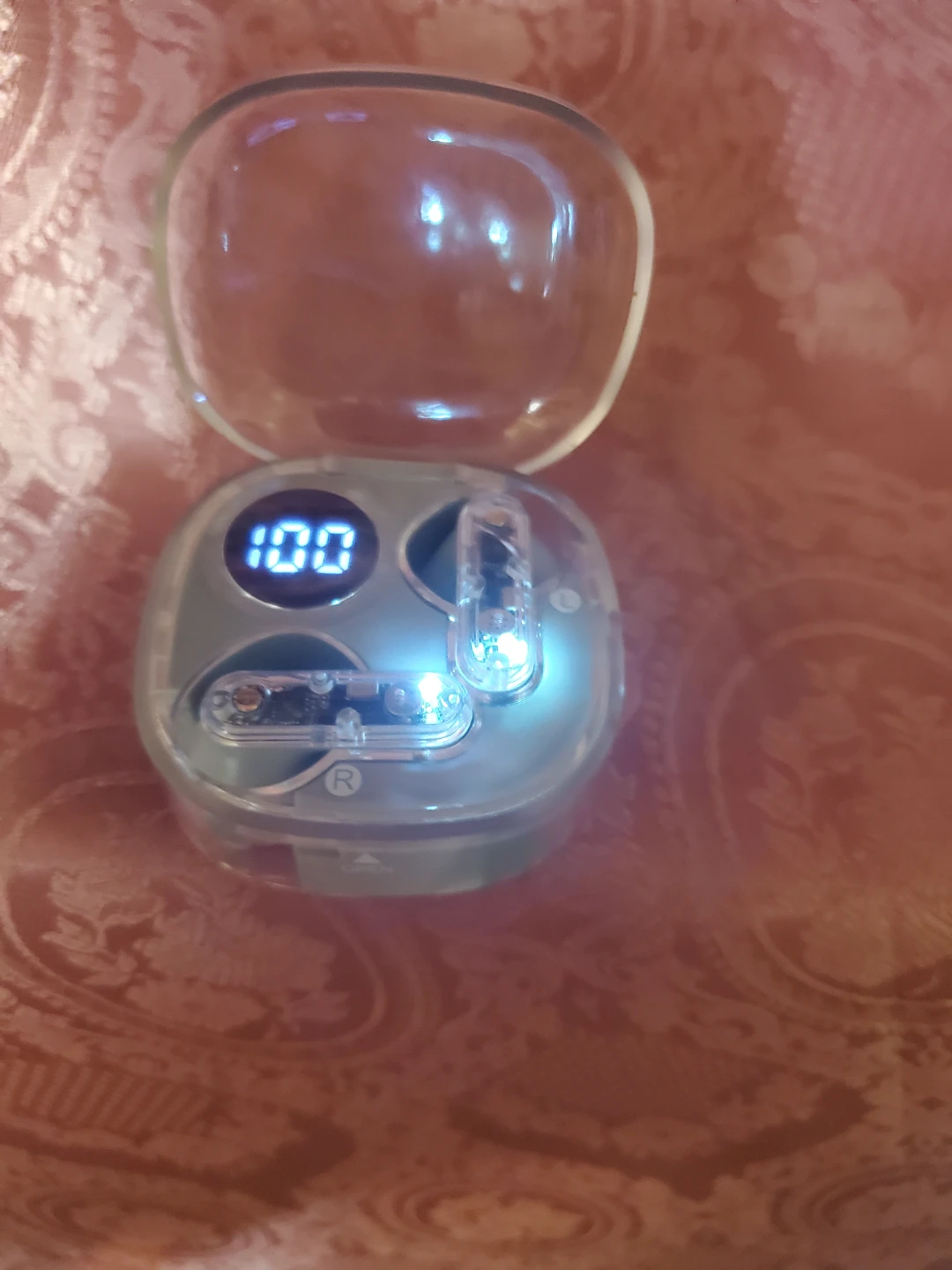iLive IA-EBTT145G Clearly+ Truly Wireless Earbuds Charging Case