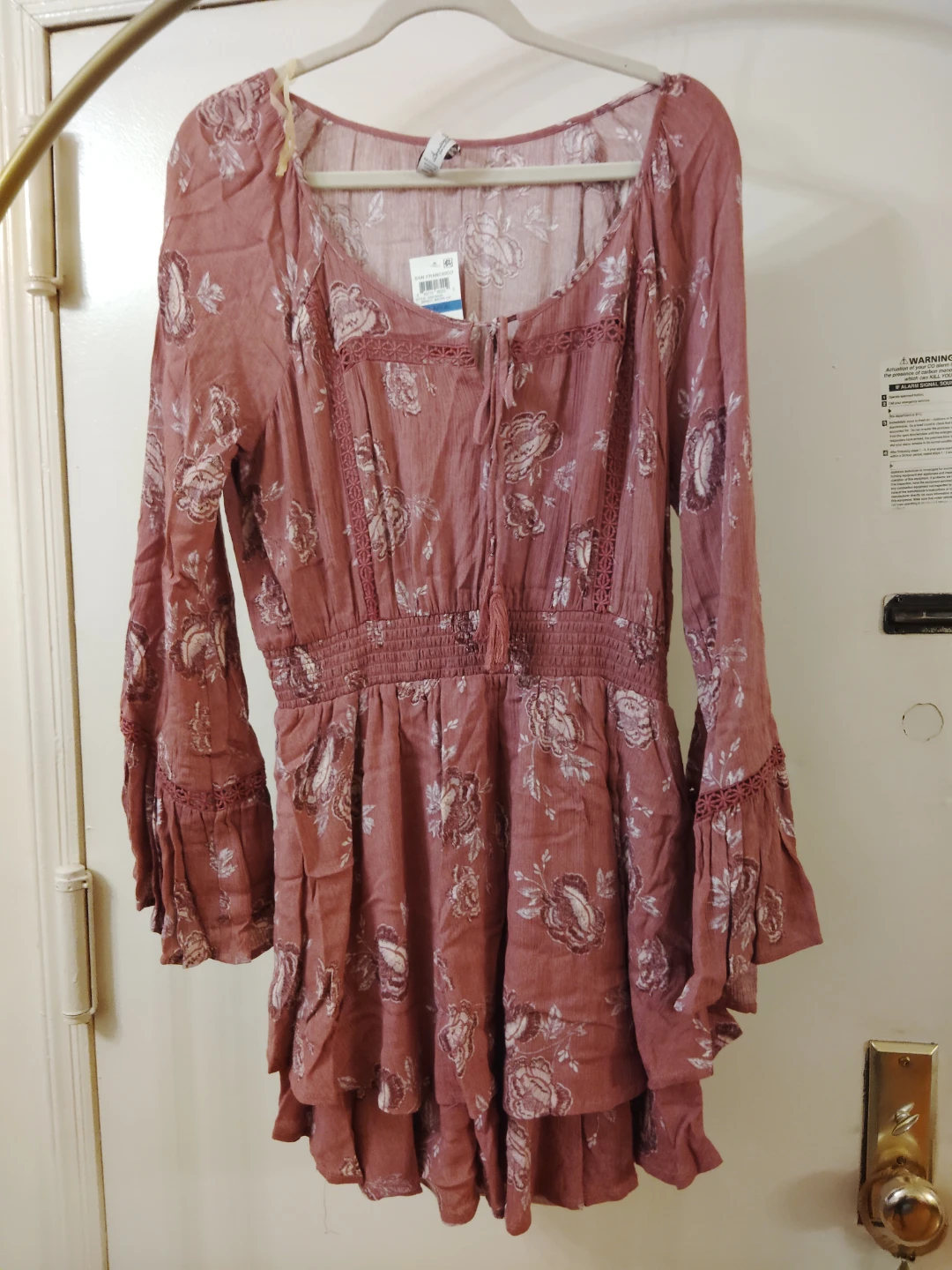 American Style San Francisco Floral Print Dress XLarge