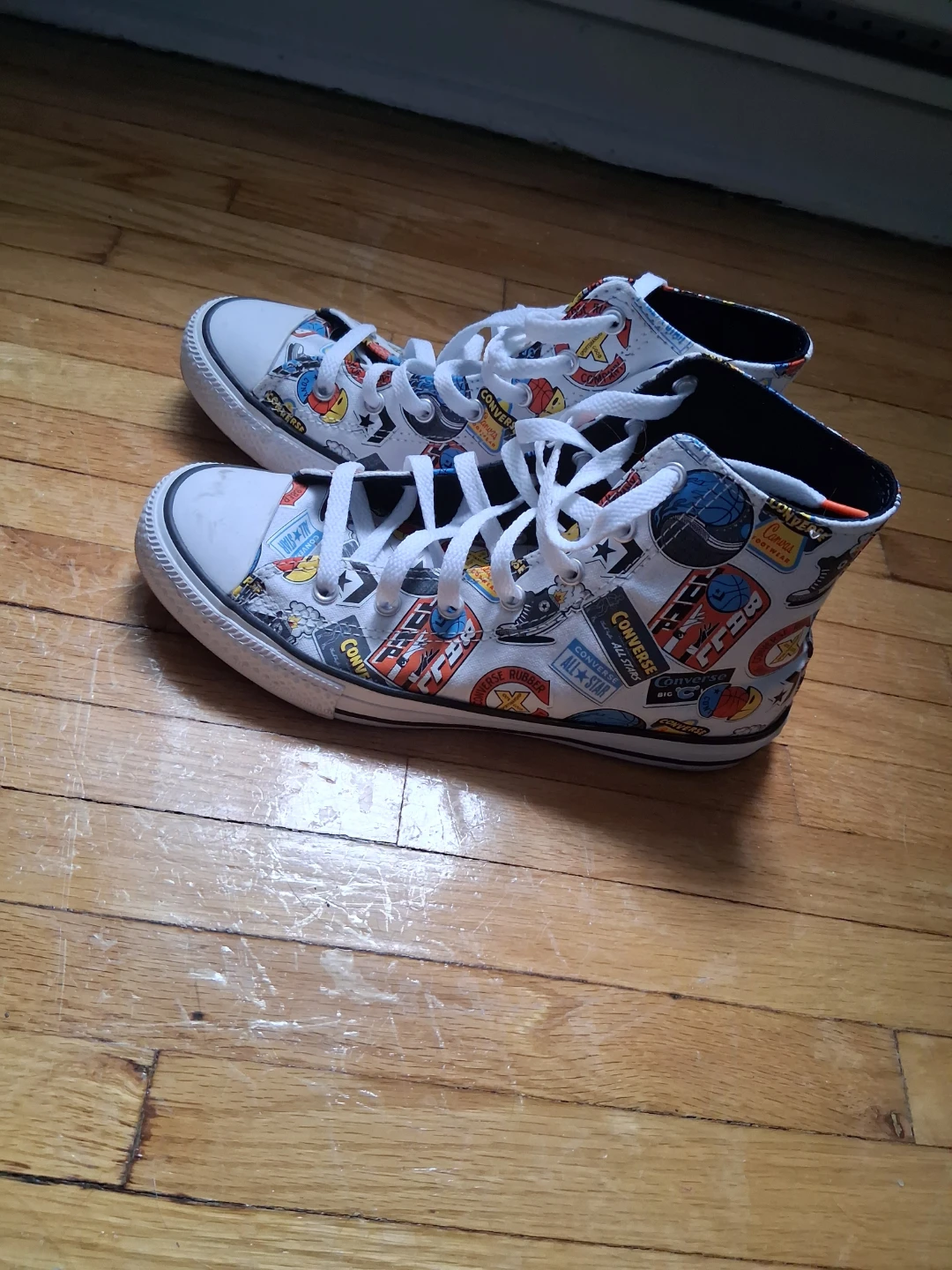 Converse with Basketball Design