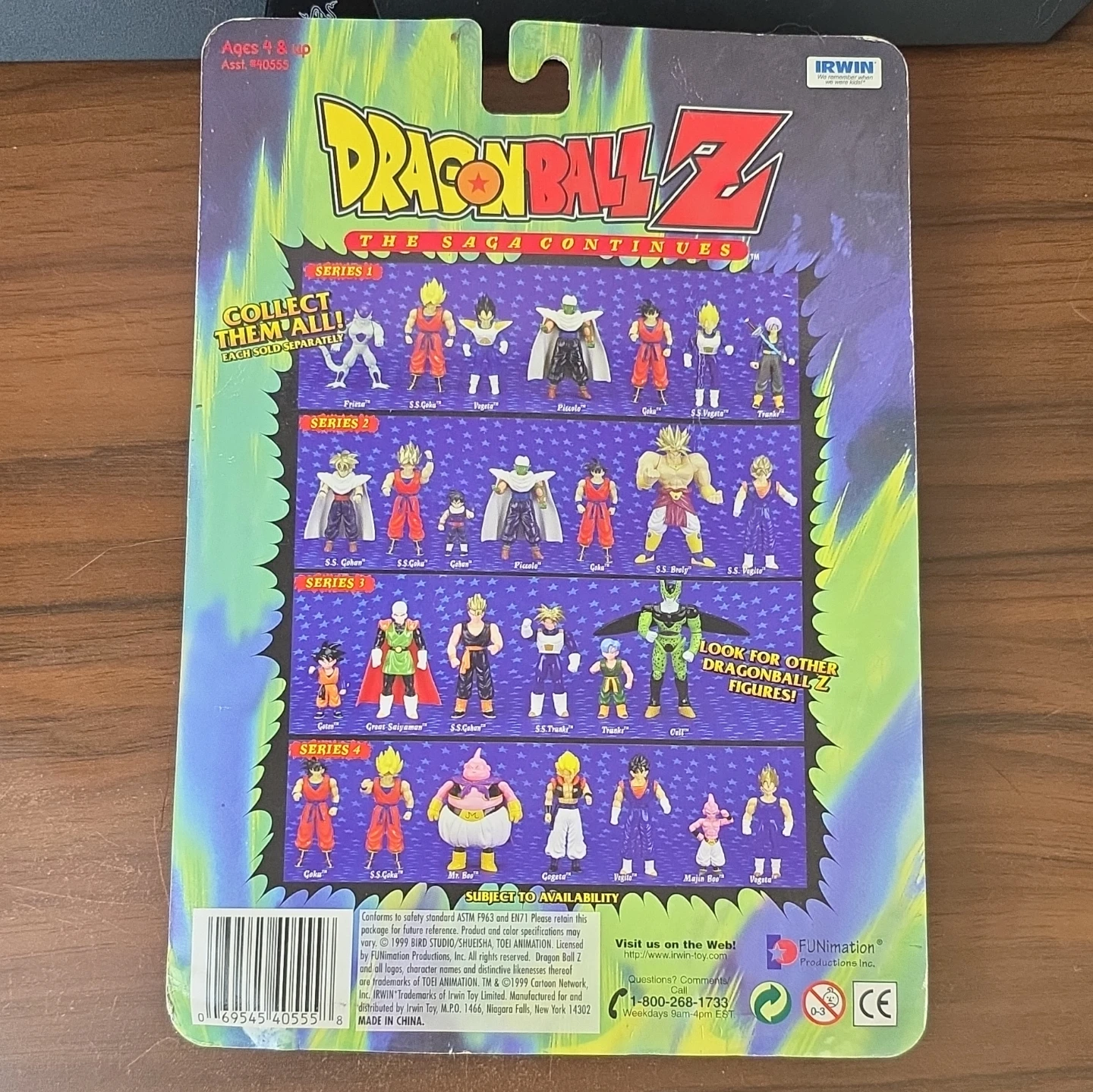 Dragon Ball Z The Saga Continues Super Saiyan Goku Action Figure - photo 2