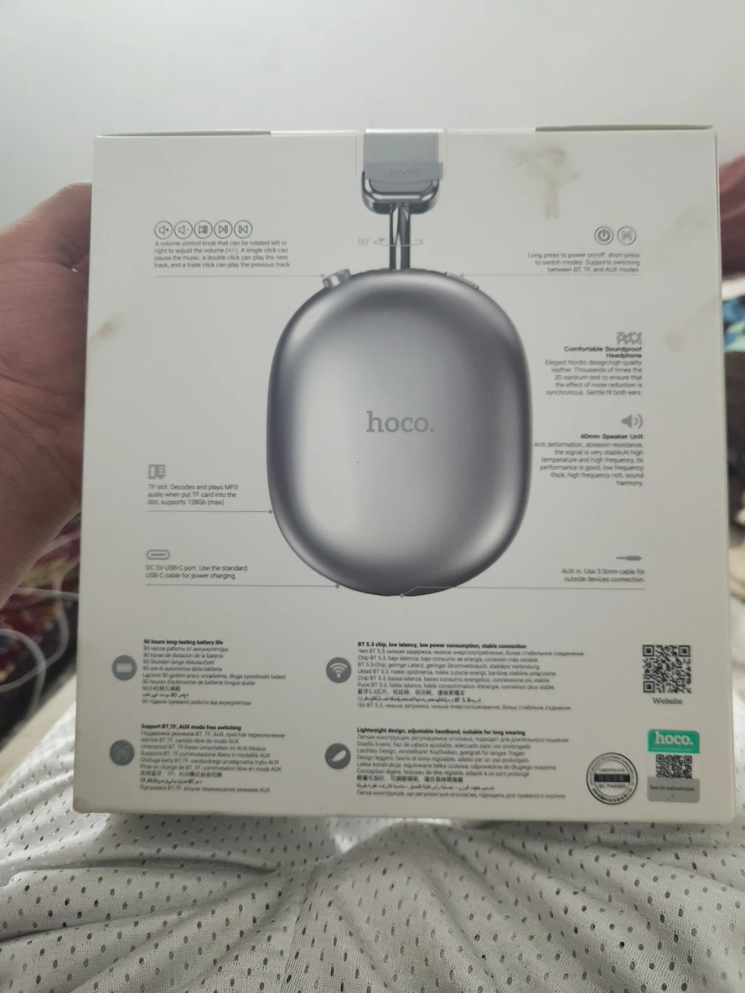 Hoco W35 Max Wireless Headphones - photo 5