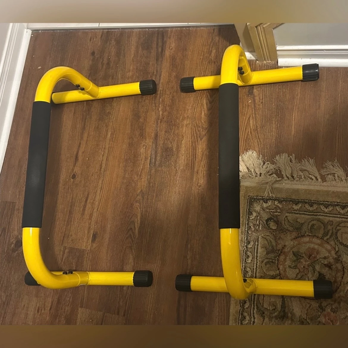 Yellow Paraplets Fitness Bars