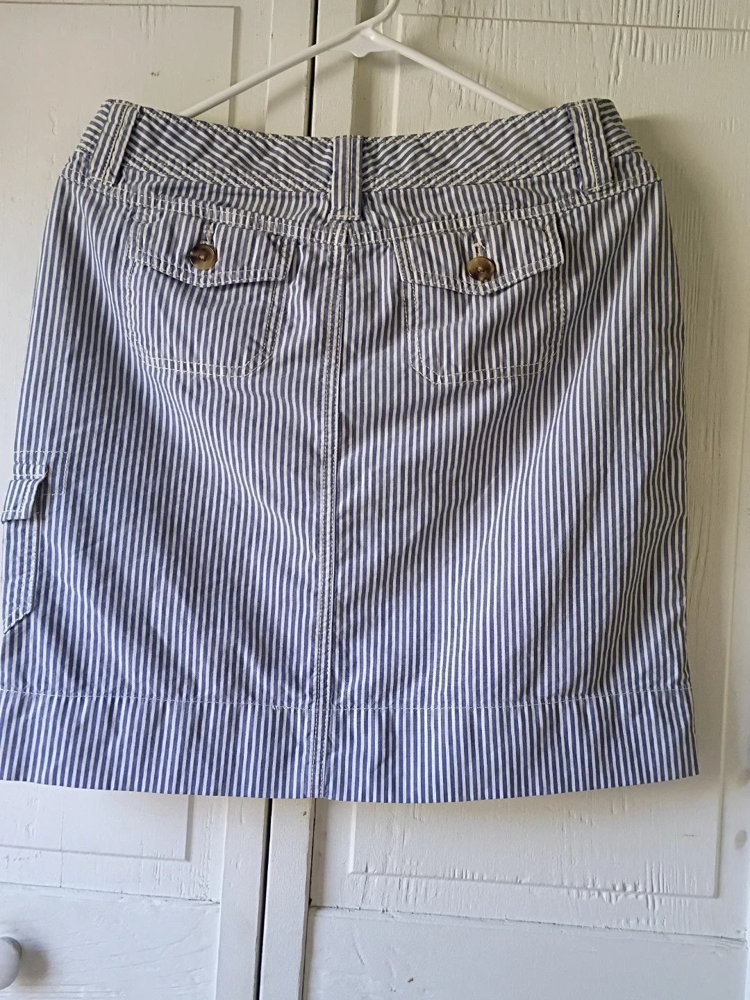 G.H. Bass & Co. Heritage Striped Cargo Skirt Size 4 - photo 3