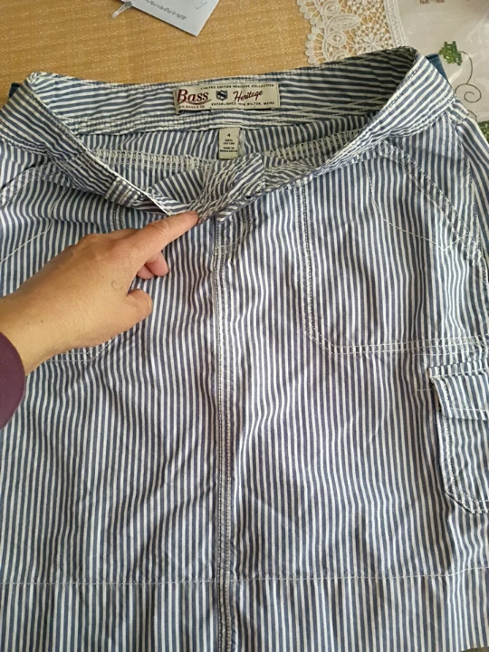 G.H. Bass & Co. Heritage Striped Cargo Skirt Size 4 - photo 4