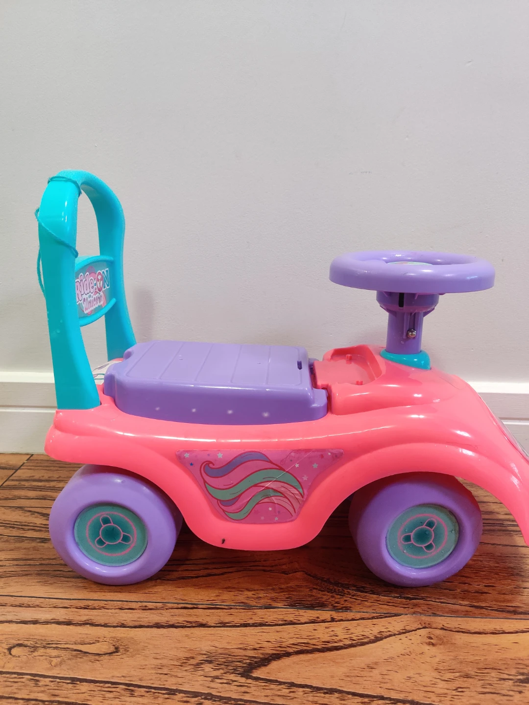 Ride-On Unicorn Push Car - photo 4