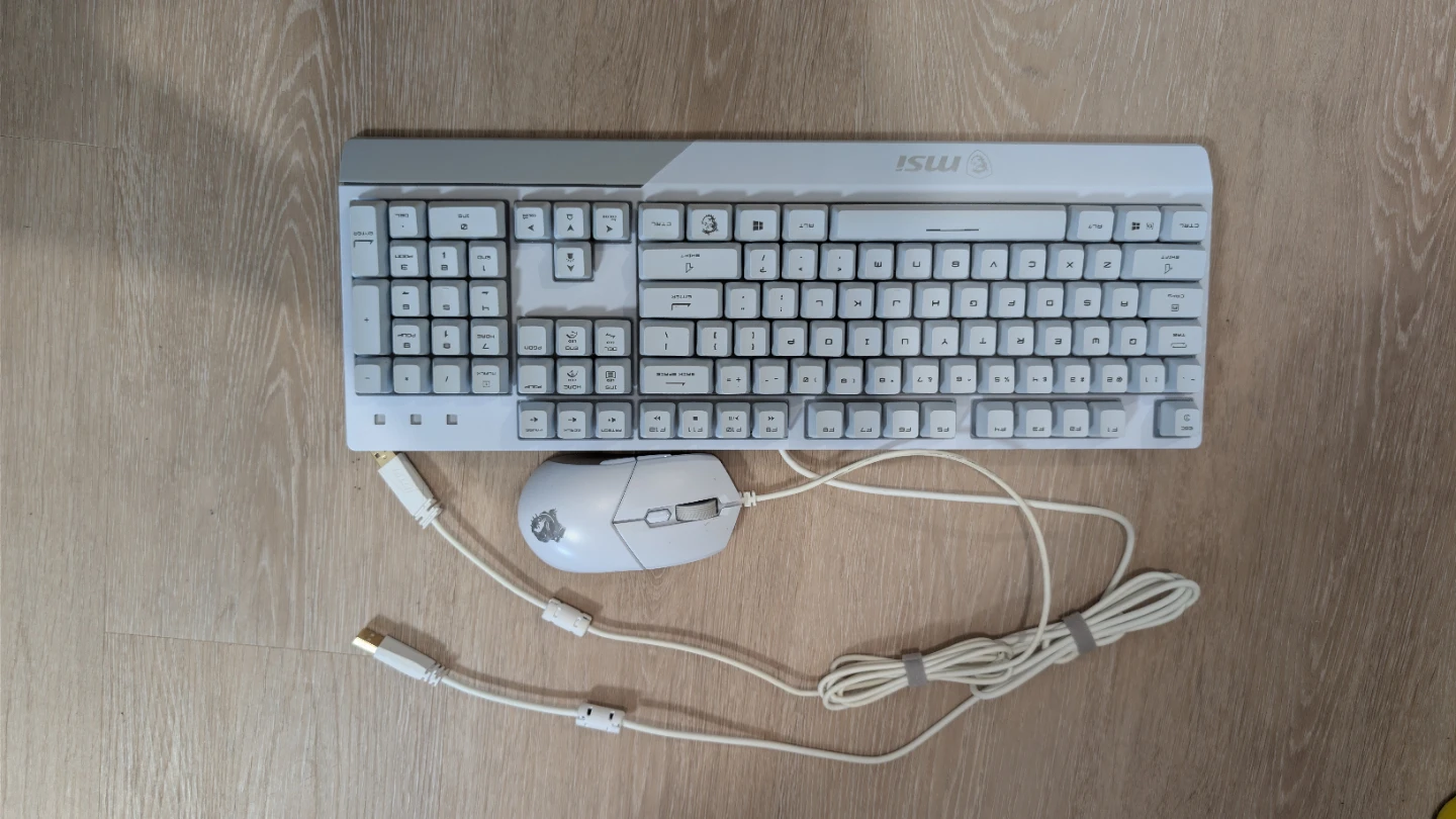 MSI Wired Gaming Keyboard and Mouse Combo - photo 2