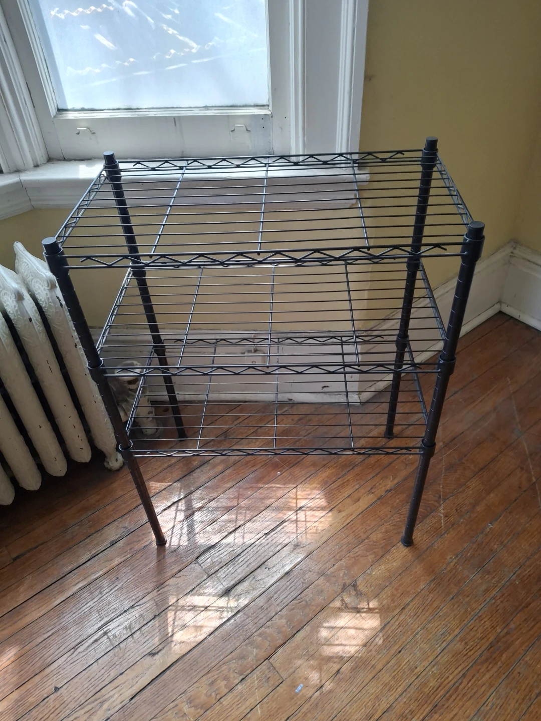 Black Wire Shelving Unit - 3 Tiers