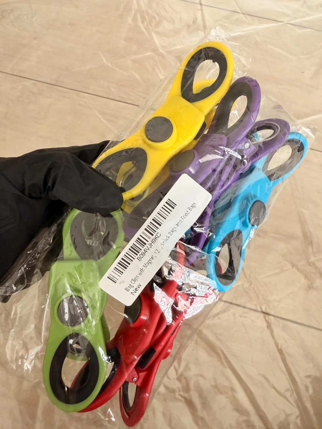 Magnetic Fridge Clips