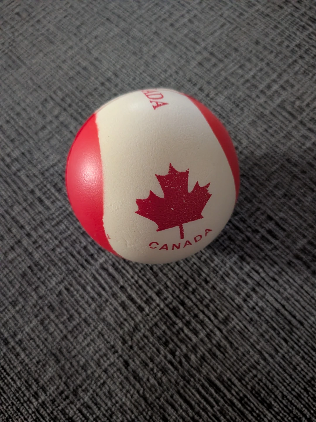 Stress ball pick up in St Albert