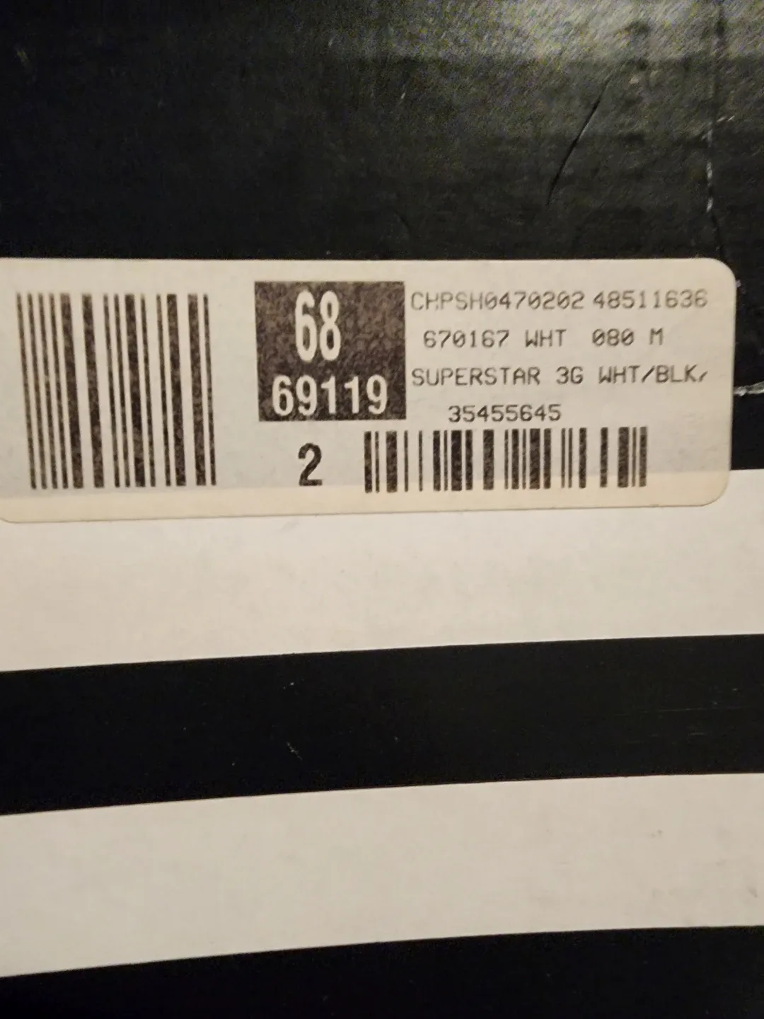 Adidas Superstar 3G Slides White/Black Size 8 - photo 5