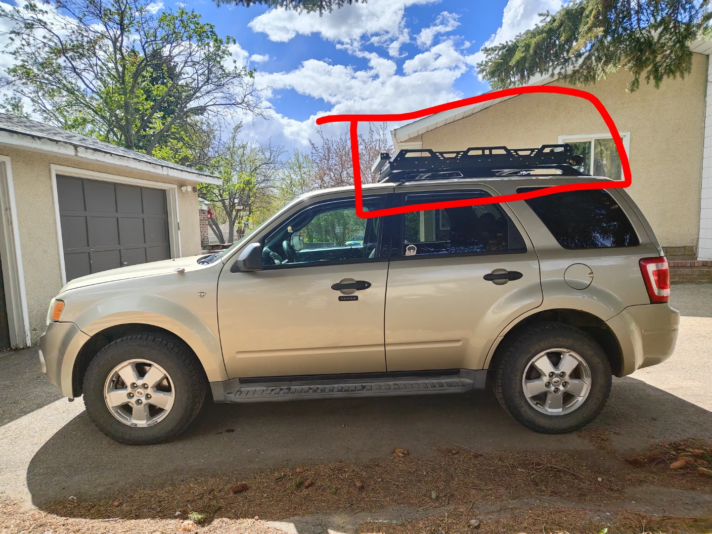 Vehicle roof basket cargo carrier - photo 5