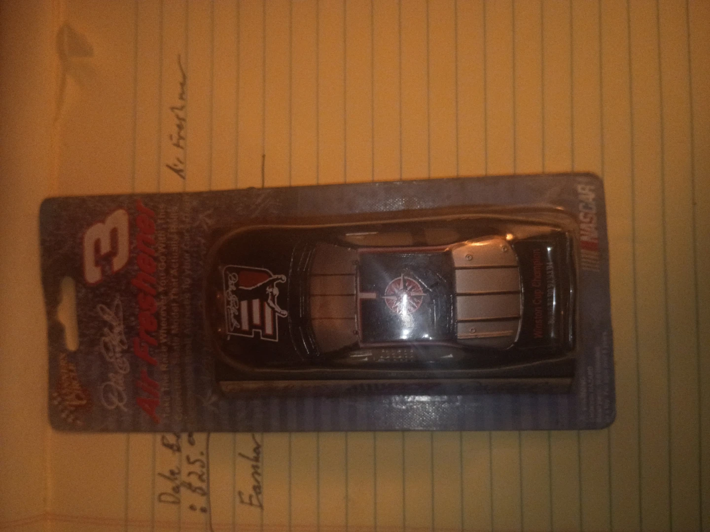Winston Cup Champion Dale Earnhardt Air Freshener - photo 3
