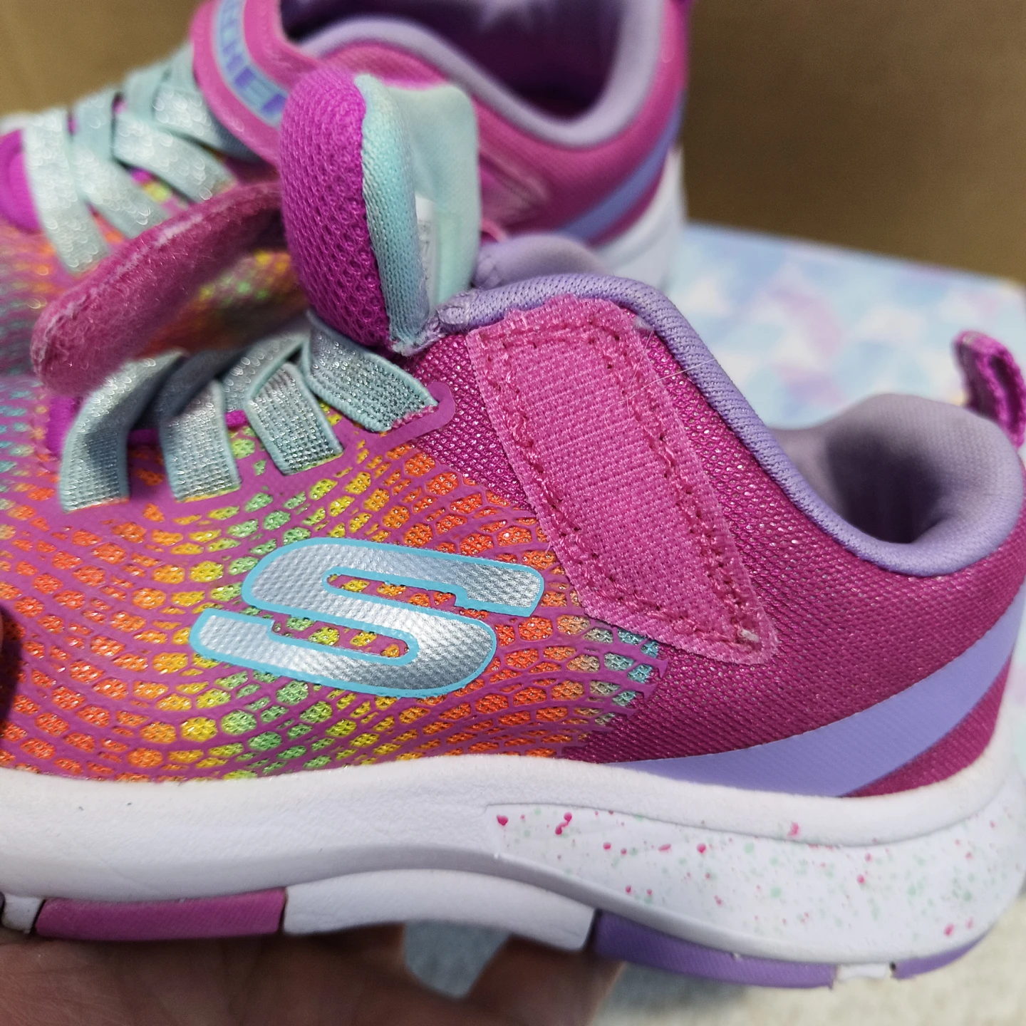 Skechers Girl Shoes with Velcro Strap - Size 11 - photo 4
