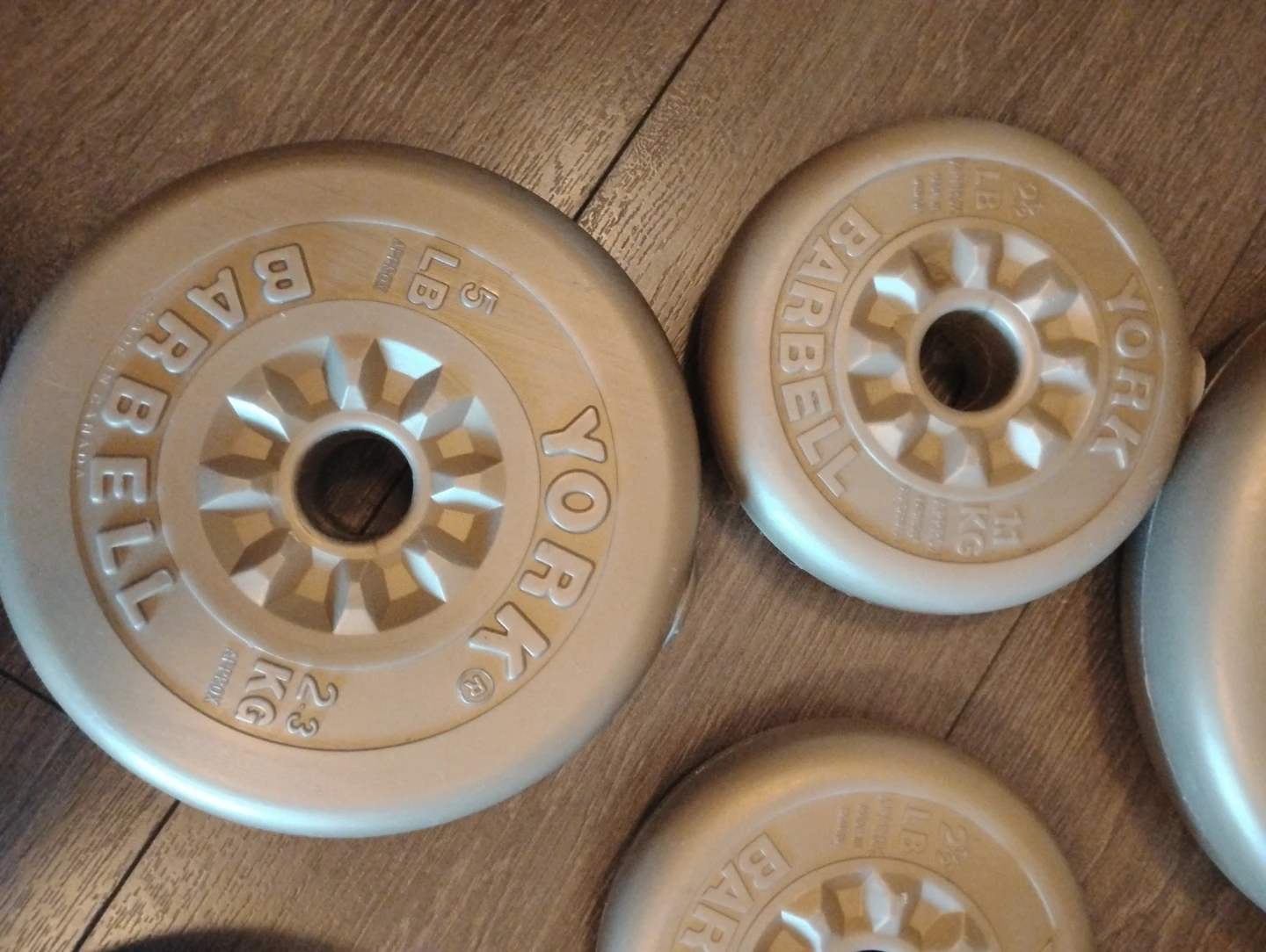 York Barbell Dumbbell Set with Handle - photo 2