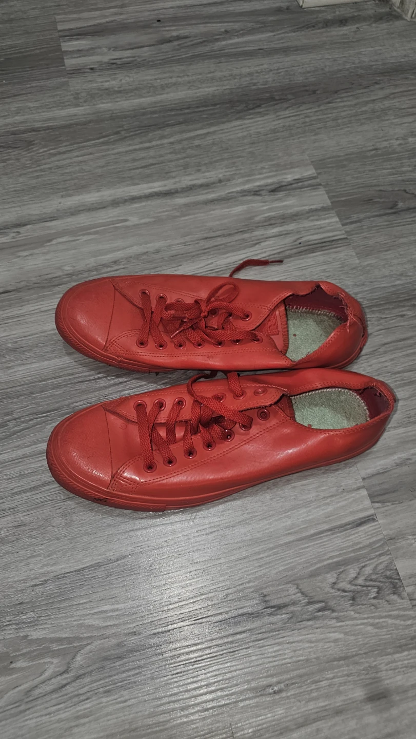 Red Converse All Star Sneakers - photo 4