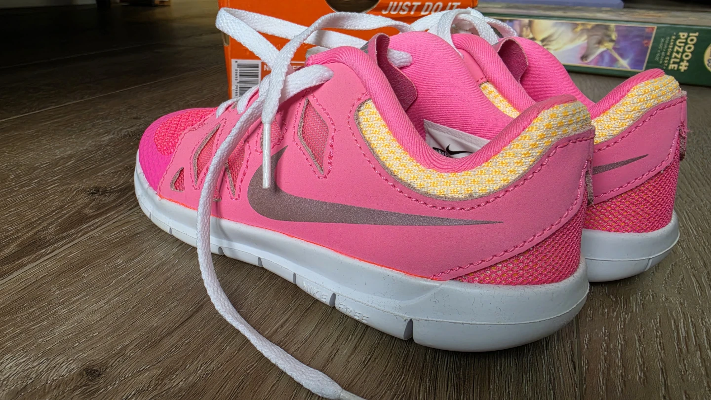 Nike Free RN TD Toddler Shoes - Pink - Size 12.5C - photo 2