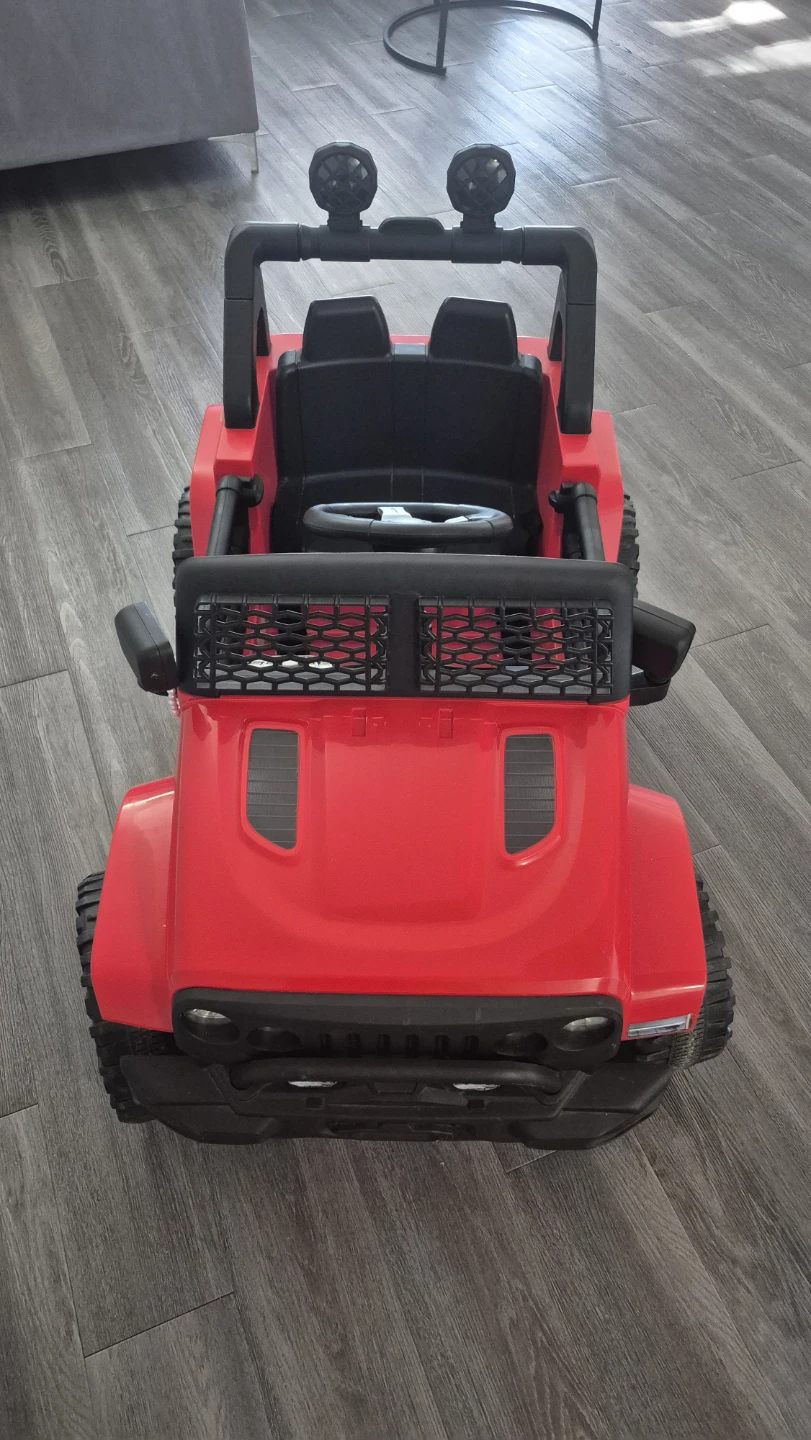 Red 4x4 Ride-On Toy Jeep - photo 3