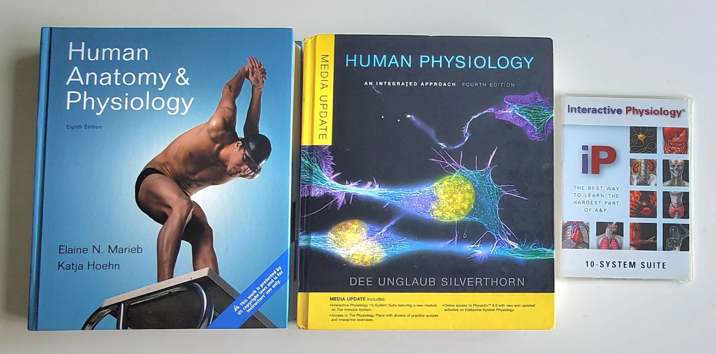 Human Anatomy & Physiology Textbook Bundle + Bonus CD