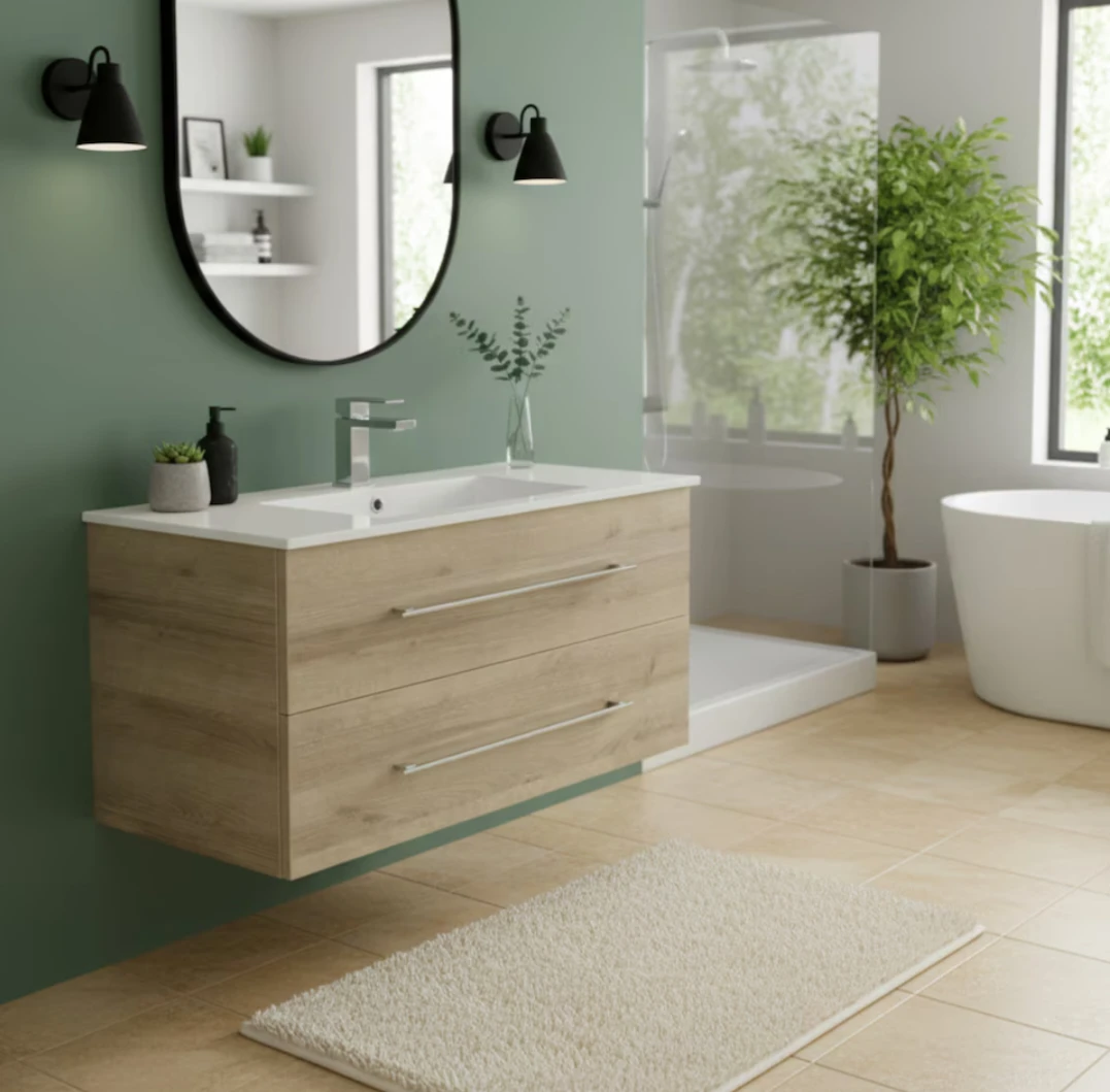 Vanity with sink- Brand New in Box