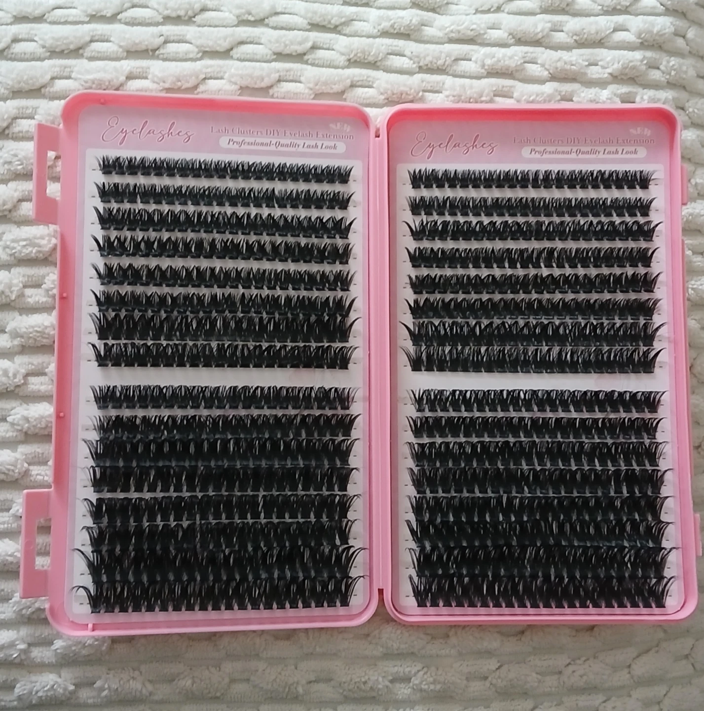 DIY Eyelash Extension Clusters