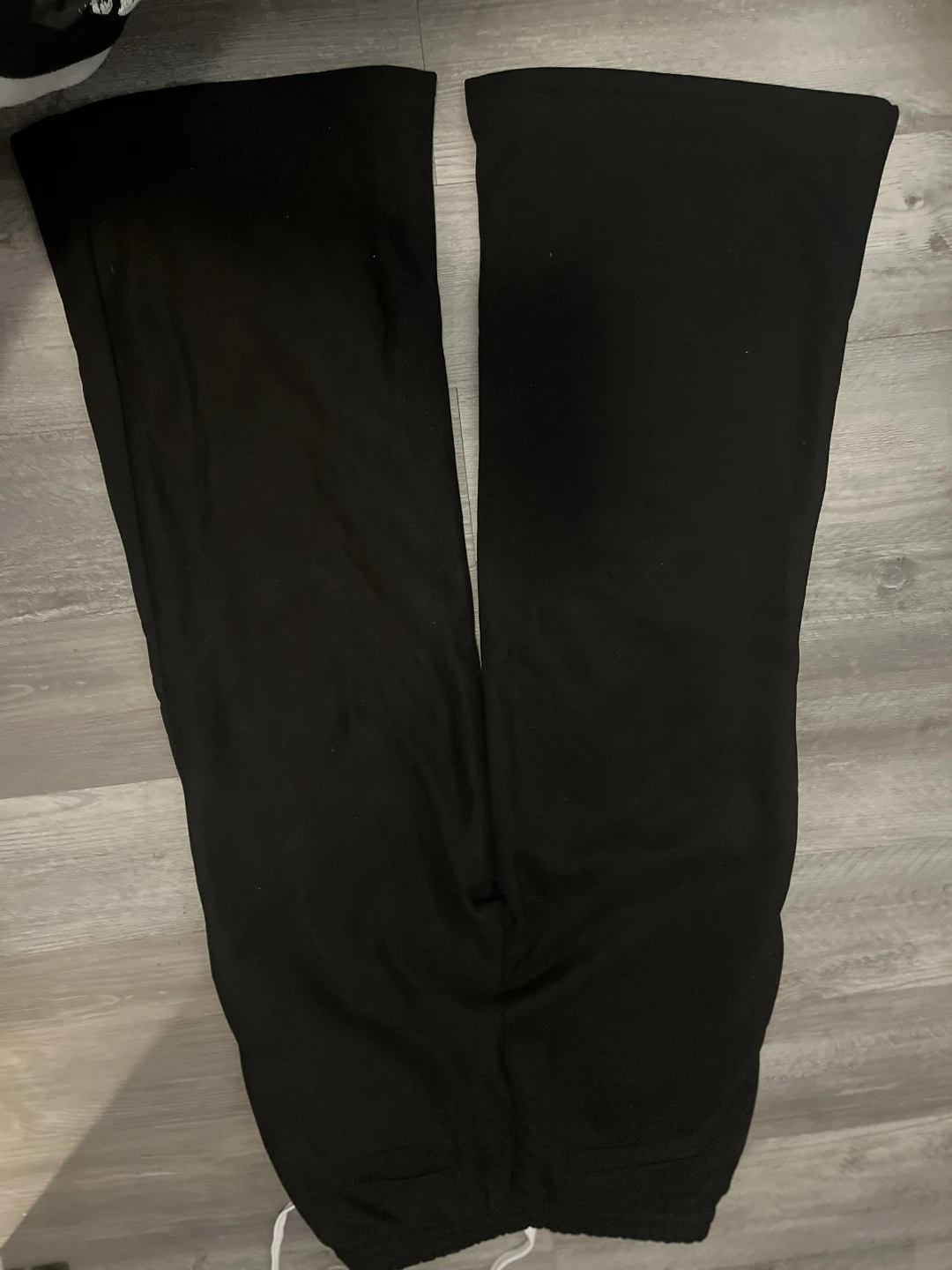 Archive Black Track Pants with White Stripes - photo 2