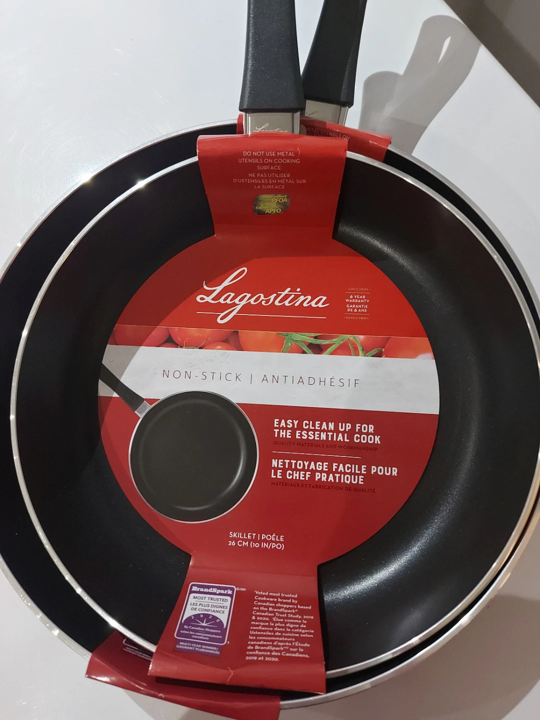 Lagostina Non-Stick Skillet Set (26cm & 30cm)