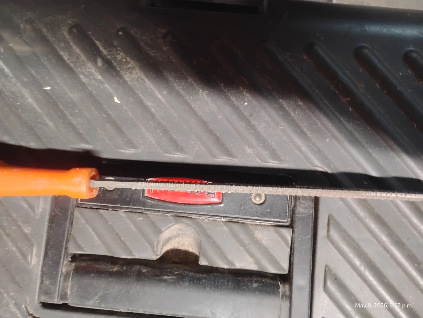 Metal File with Orange Handle - photo 2